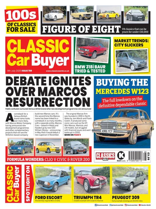 Title details for Classic Car Buyer by Kelsey Publishing Ltd - Available
